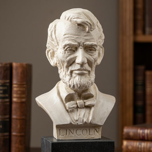 Abraham Lincoln Bust — Small Americana Statue — main view