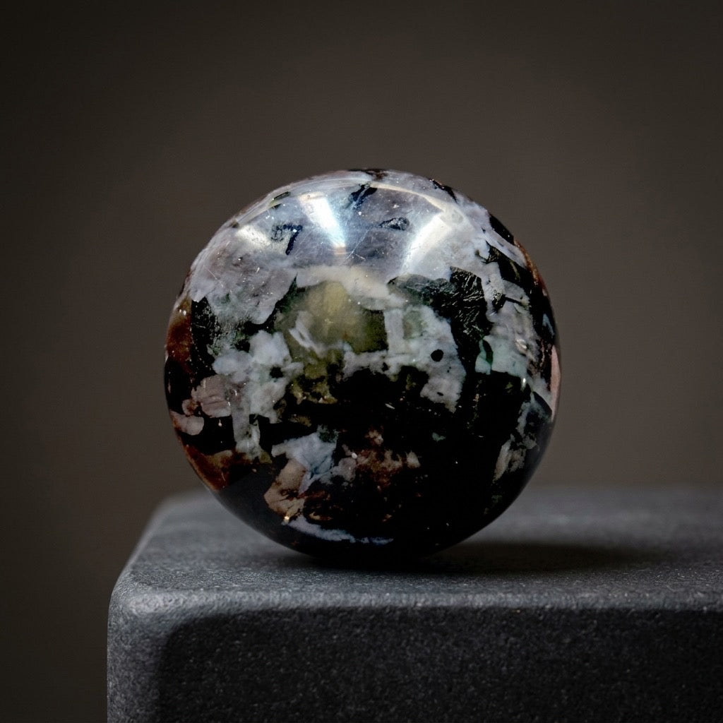Twilight Rift — Indigo Gabbro Polished Specimen — main view