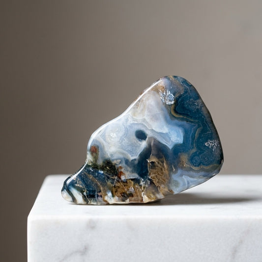Tides of Joy — Ocean Jasper Agate Specimen — main view