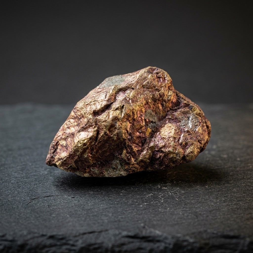 Bornite “Peacock Ore” Specimen — Iridescent Blue, Violet & Gold Surface, 68g — main view