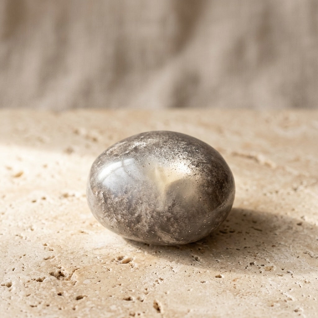 Polished Hematite Specimen — Mirror Finish, Metallic Iron Oxide, 30g — main view