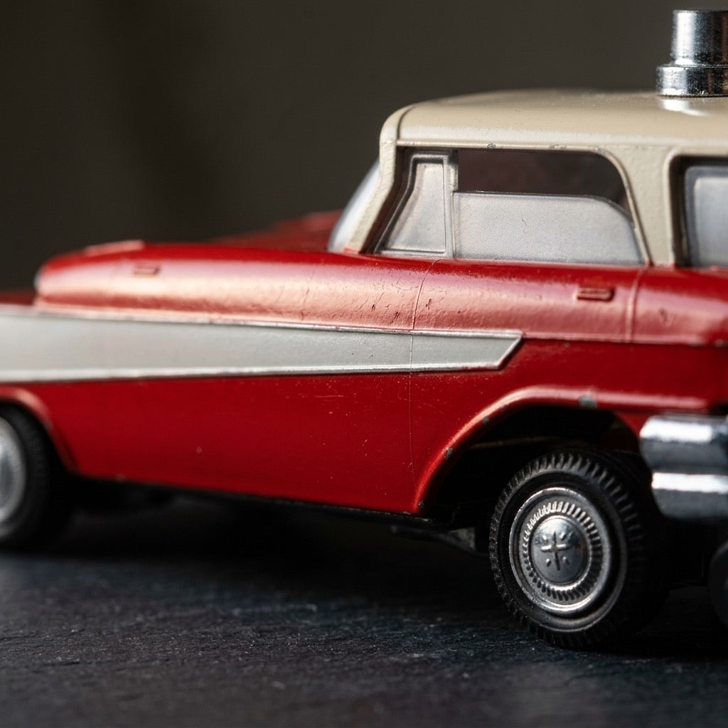 Lionel No. 68 Executive Inspection Car — Postwar O-Gauge, 1958–1961 — detail view