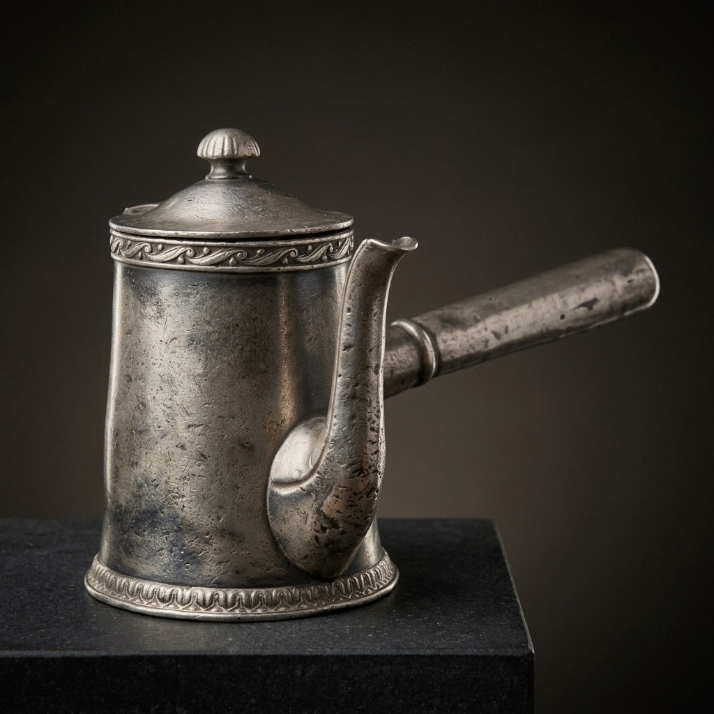 Gorham “GMCO” Silver Plate Chocolate Pot — main view