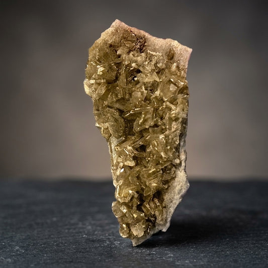 Barite Crystal Specimen — Desert Rose Formation, Layered Blades, 122g — main view