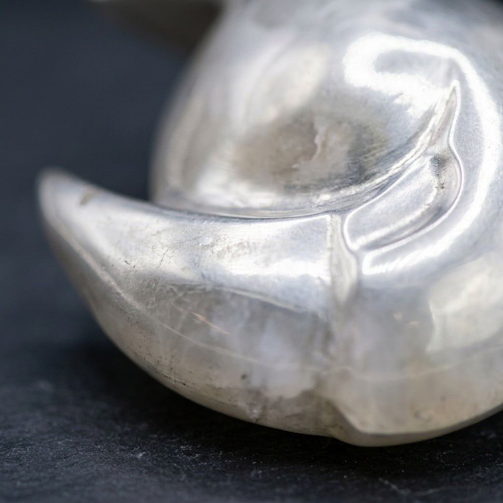Gunnar Cyrén for Dansk Silver-Plate Toucan Figurine — Mid-Century Scandinavian Design — detail view