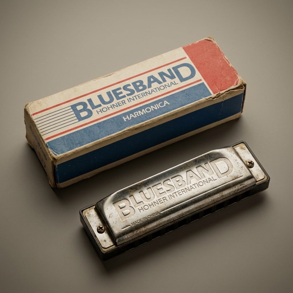 Hohner International Blues Band Harmonica — Key of C, Original Box — main view