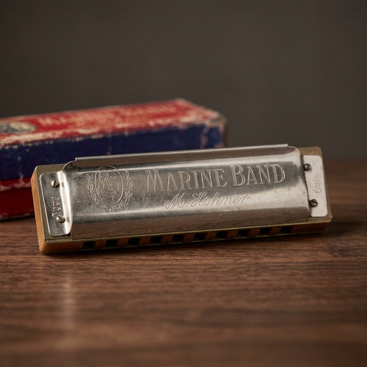 Hohner Marine Band 1896 Harmonica — 10-Hole Diatonic Blues Harp — main view