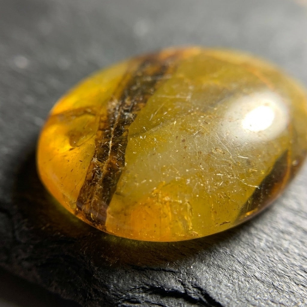 Septarian Dragon Stone Nodule — Natural Concretion — 119g — main view