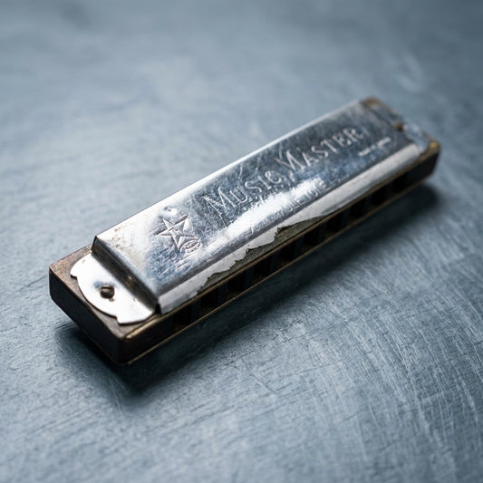 Vintage Music Master 10-Hole Diatonic Harmonica — Folk & Blues Harp — main view