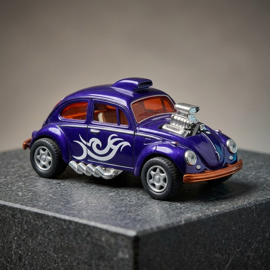 Kinsmart Volkswagen Beetle Dragster Pullback Toy — main view