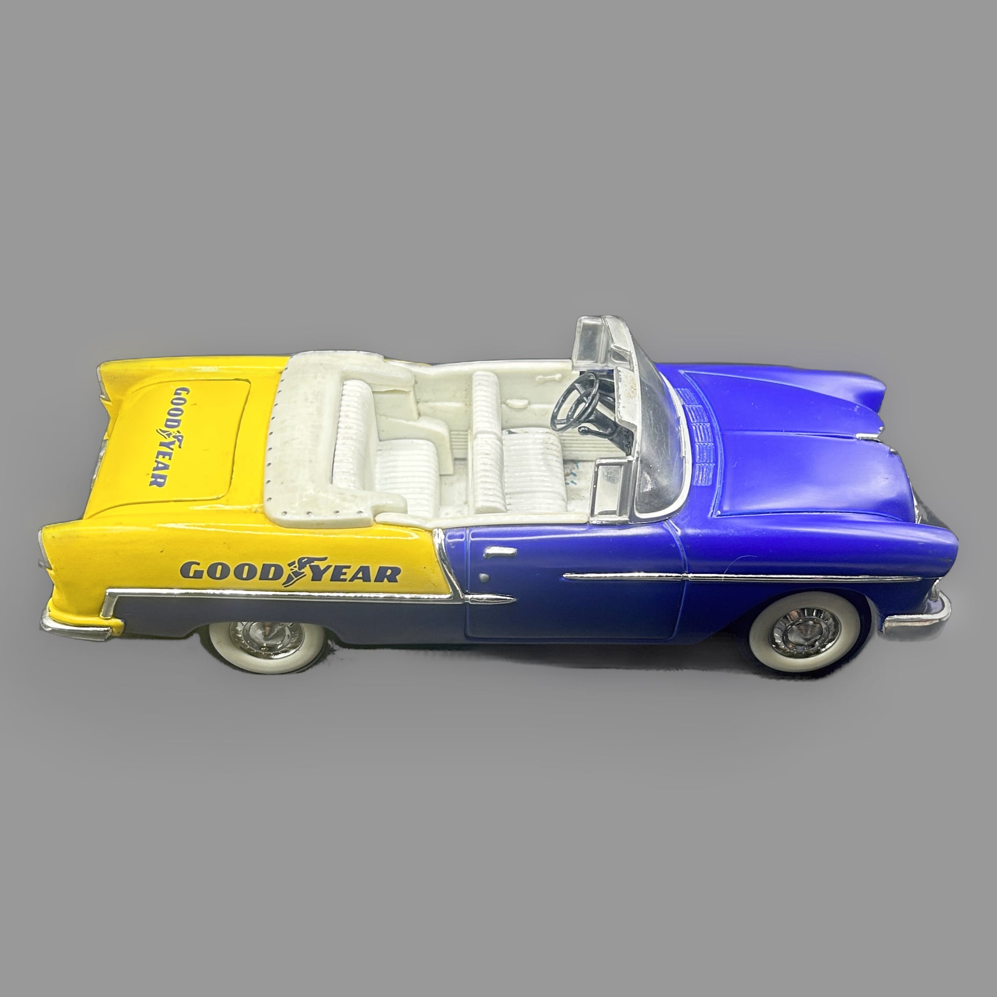 Danbury Mint 1955 Chevrolet Bel Air Convertible Goodyear Edition — detail view